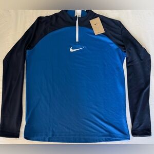 Nike Dri-Fit Academy Pro Drill 1/4 Soccer Pullover Top DH9230-463 Men’s Sz Med
